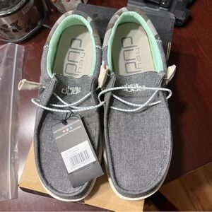 Men’s new with tags Hey dude’s, size 8, original box and never worn